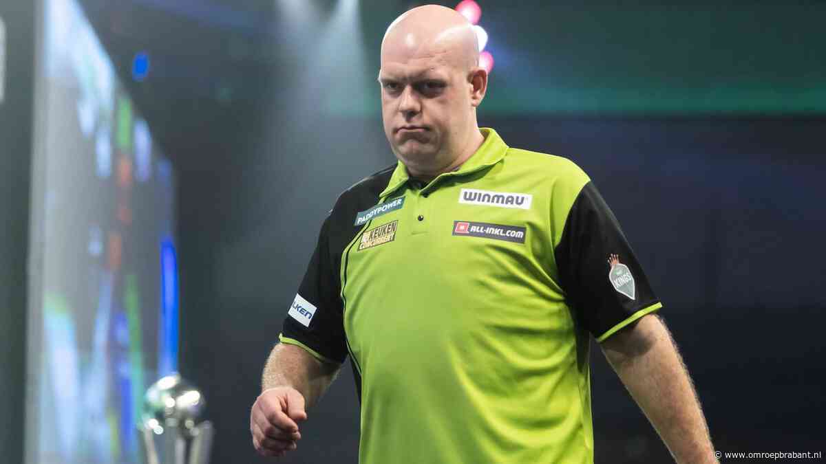 Van Gerwen mist finaleronde Premier League na ruim verlies