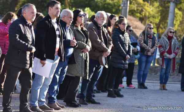 Patagones: el recuerdo de Evangelina, Sandra y Federico quedó plasmado en tres arterias maragatas