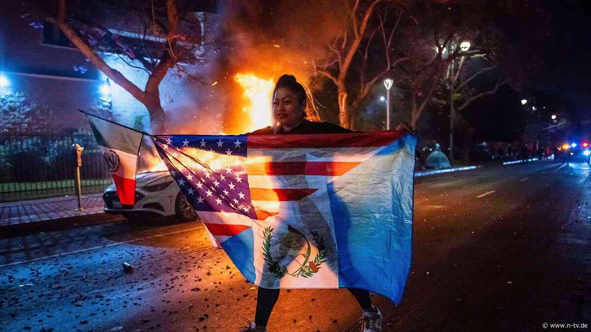 Proteste retten Präsidenten: Für Trump hätte es nicht besser kommen können
