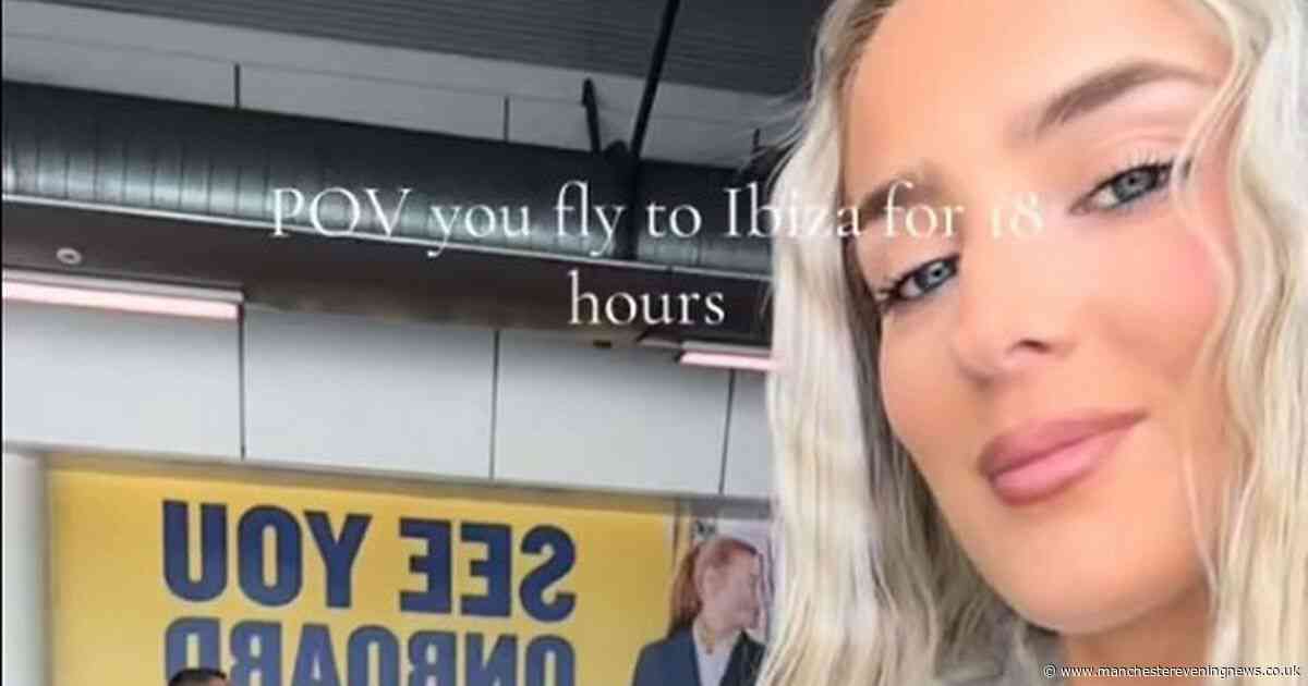 'I flew from Manchester to Ibiza and spent less than a night out in the UK'