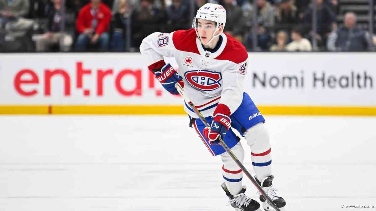 Canadiens' Hutson claims Calder as top rookie