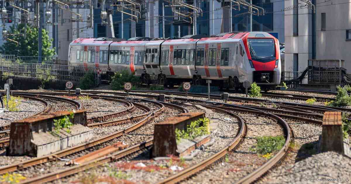 Chancellor Rachel Reeves set to promise Wales nearly half a billion pounds for rail