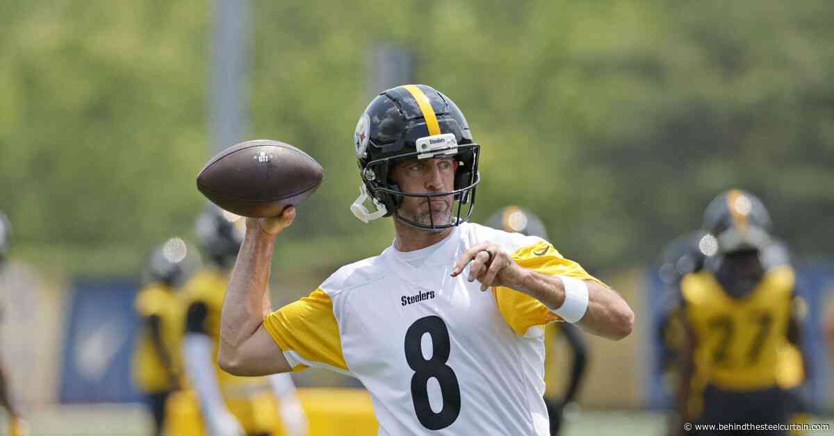 Sights and sounds from Steelers minicamp: The Aaron Rodgers to DK Metcalf connection is here
