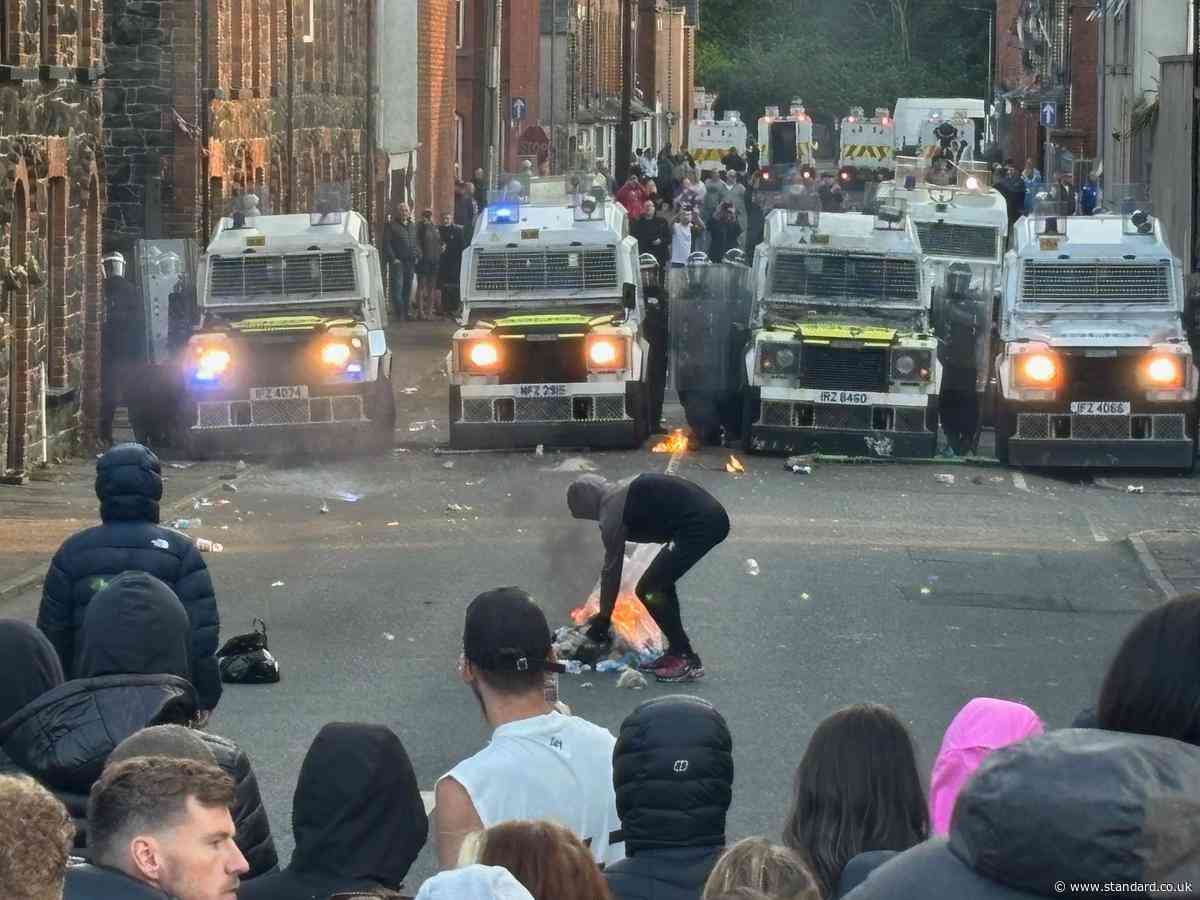 Missiles thrown at police in second night of Ballymena disorder