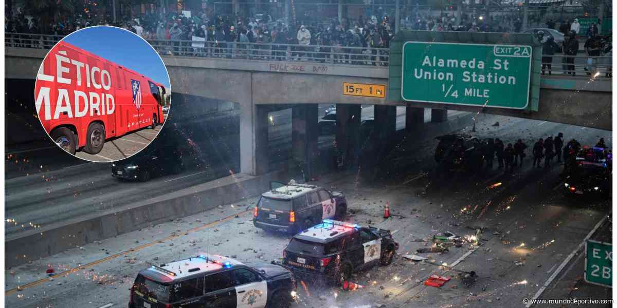 El Atlético, en 'alerta' por los disturbios en Los Ángeles: Así serán sus medidas