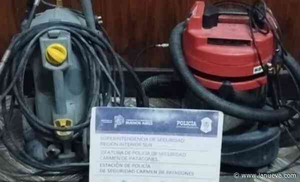 Patagones: recuperaron elementos robados en un lavadero