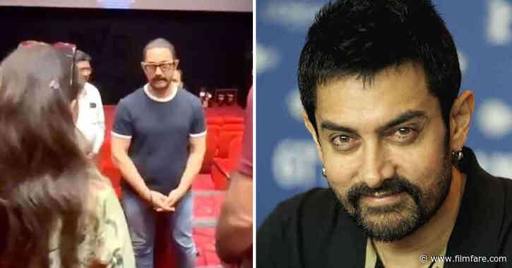 Aamir Khan Receives A Heartwarming Standing Ovation At A Special Screening Of Sitaare Zameen Par