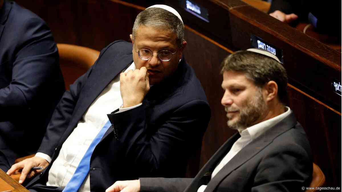 Fünf Länder verhängen Sanktionen gegen zwei israelische Minister