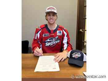 Spicer becomes eighth player from 2024 OHL Draft class to sign with Spitfires