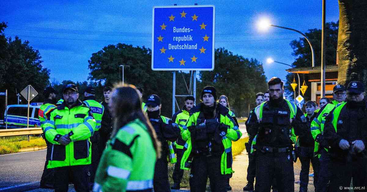 Hoe activist Jan Huzen een grenswacht van burgers organiseerde. ‘Helaas troffen we geen asielzoekers aan’