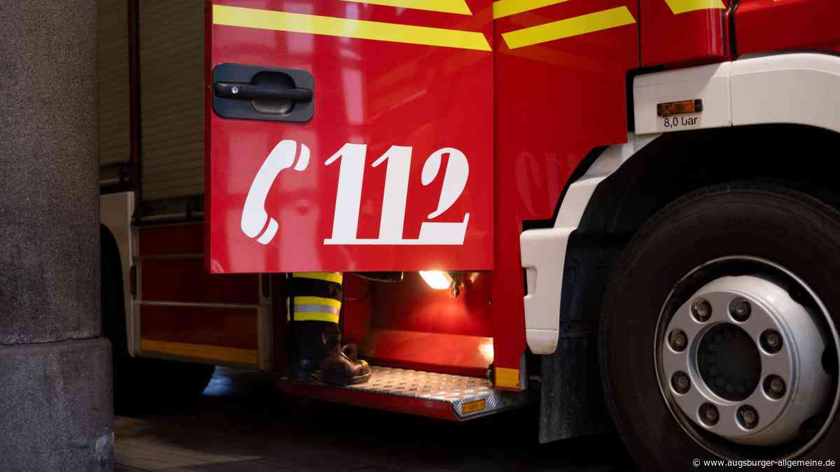Brand richtet bei Augsburger Firma rund 400.000 Euro Schaden an