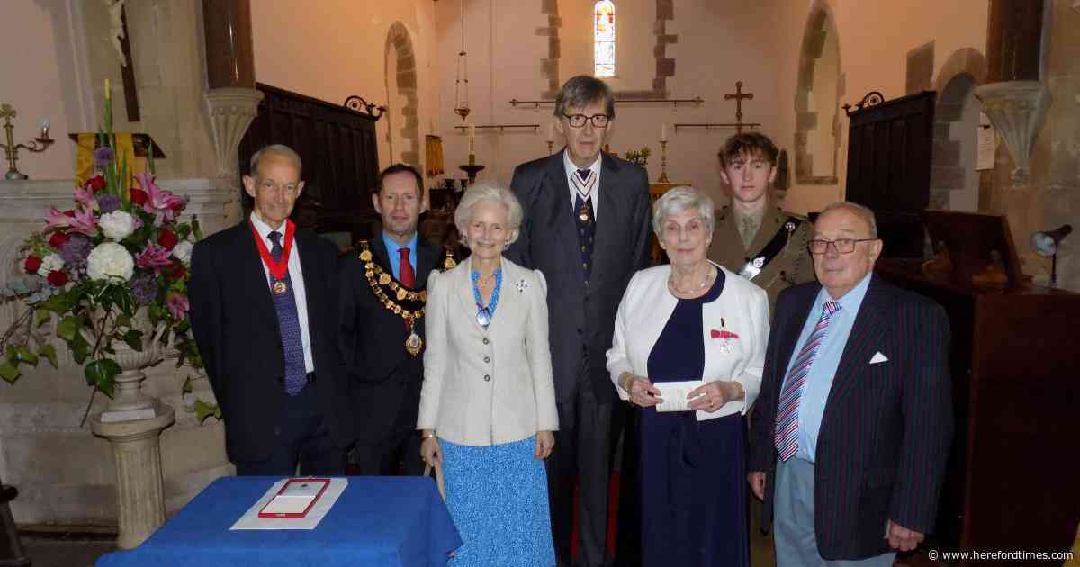 Joy as dedicated villager recognised with British Empire Medal