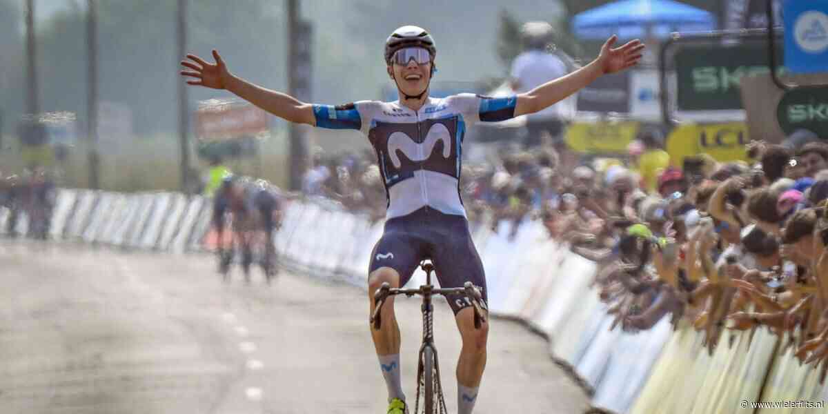 Mathieu van der Poel kleurt de koers, maar medevluchter Romeo zegeviert in Critérium du Dauphiné