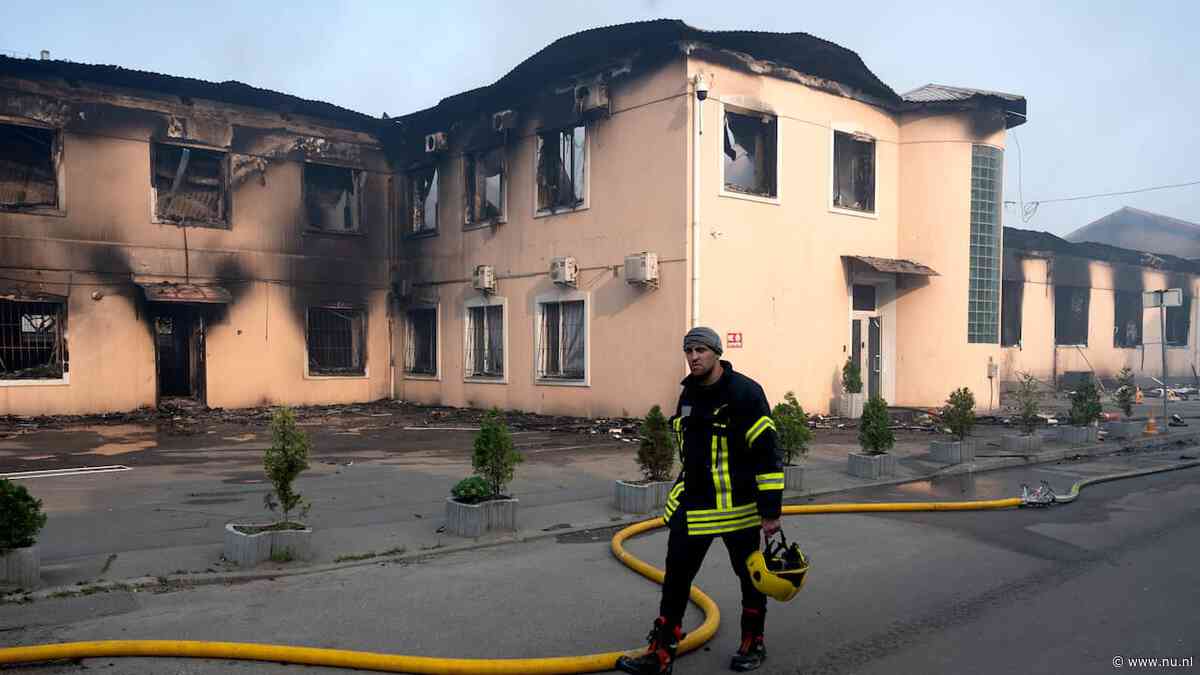 Rusland voert een van de grootste luchtaanvallen op Kyiv uit sinds begin oorlog