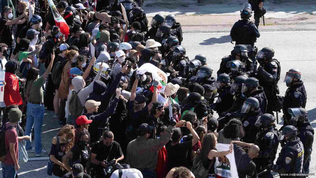 NU+ | Ongeregeldheden in Los Angeles komen Trump politiek niet verkeerd uit