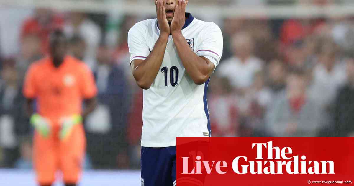 England 1-3 Senegal: men’s international football friendly – as it happened