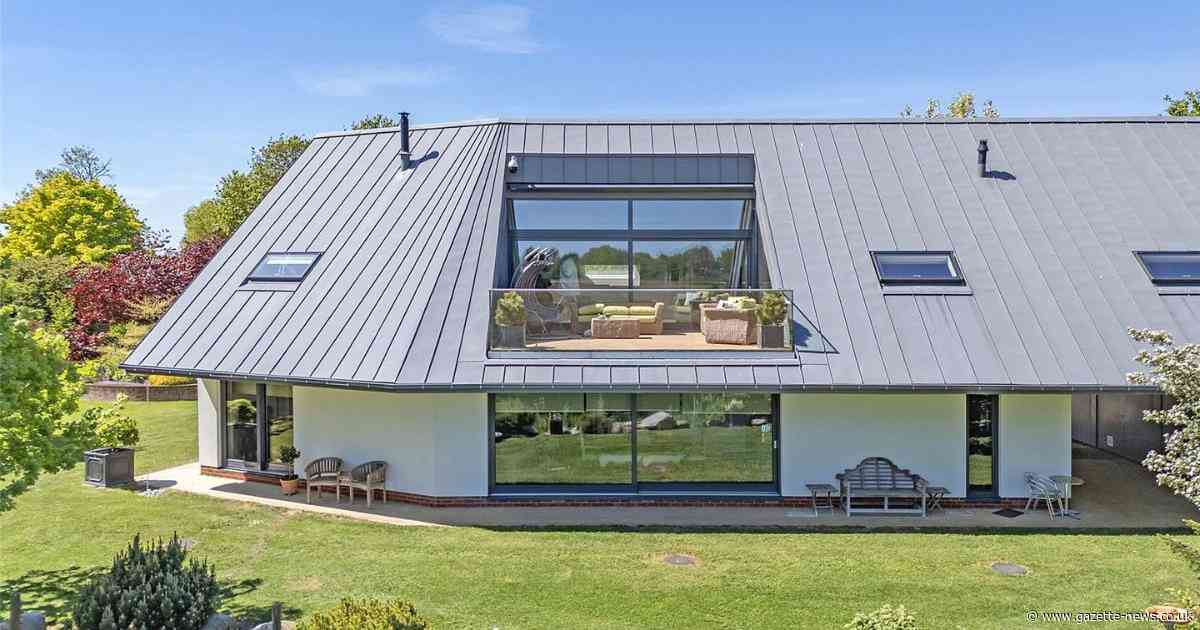 Eco-home described as 'modern masterpiece' on market for £1.6million in Essex