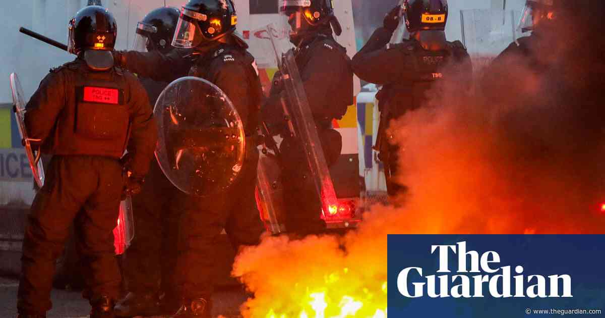 Fireworks and bottles thrown at police in Ballymena in second night of unrest