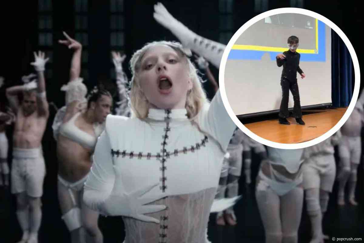 Little Boy Dances to Lady Gaga's 'Abracadabra' at School (VIDEO)