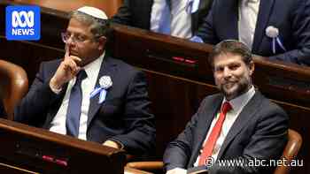 Australia sanctions two Israeli ministers for inciting violence against Palestinians