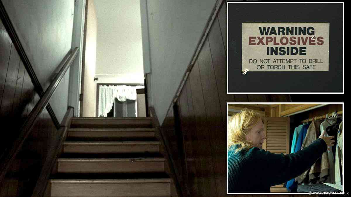 Creepy moment Gilgo Beach suspect's wife goes into 'secret' room hidden in the basement for the first time