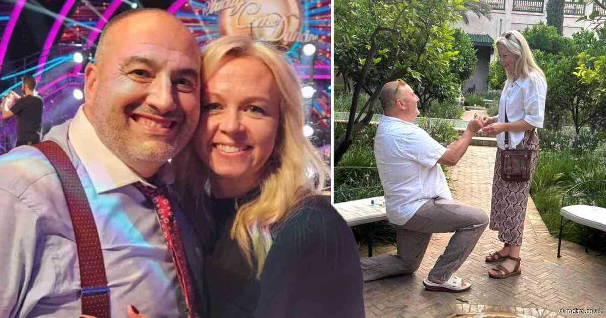Strictly star Wynne Evans announces engagement months after ‘dumping’ claims