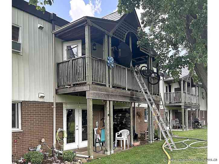 Chatham apartment fire under investigation