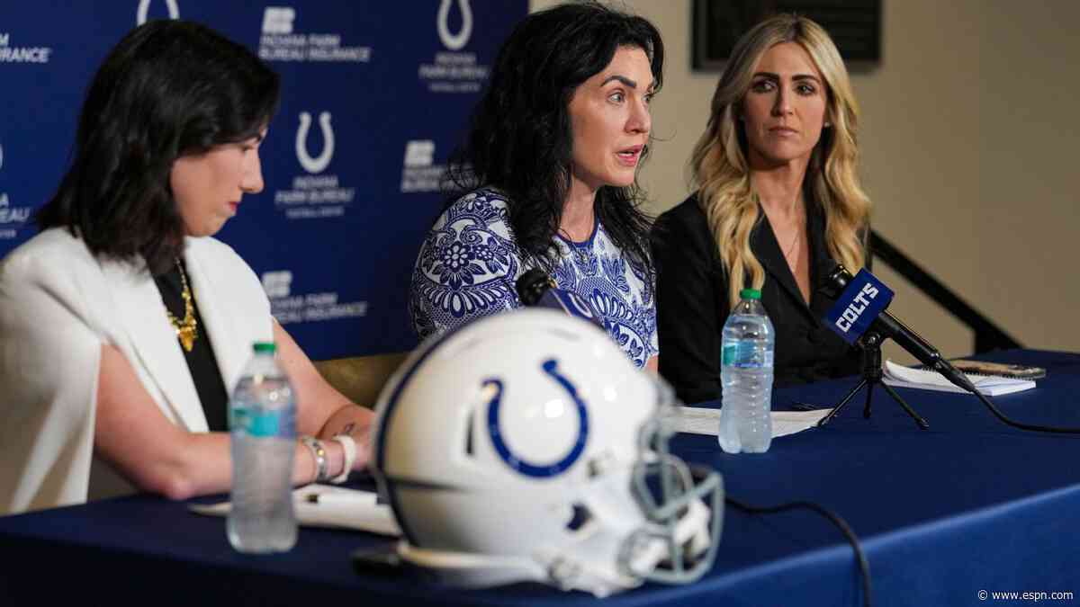 Irsay's daughters take ownership 'very seriously'