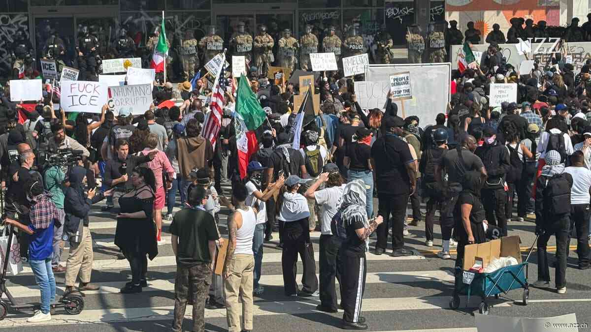 LIVE-TICKER - Proteste in Kalifornien: Trump nennt Proteste «Angriff auf nationale Souveränität» und wirft Newsom Komplizenschaft mit Randalierern vor