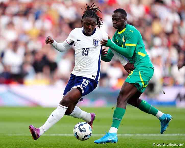Eberechi Eze offers England’s brightest spark amid end-of-season gloom