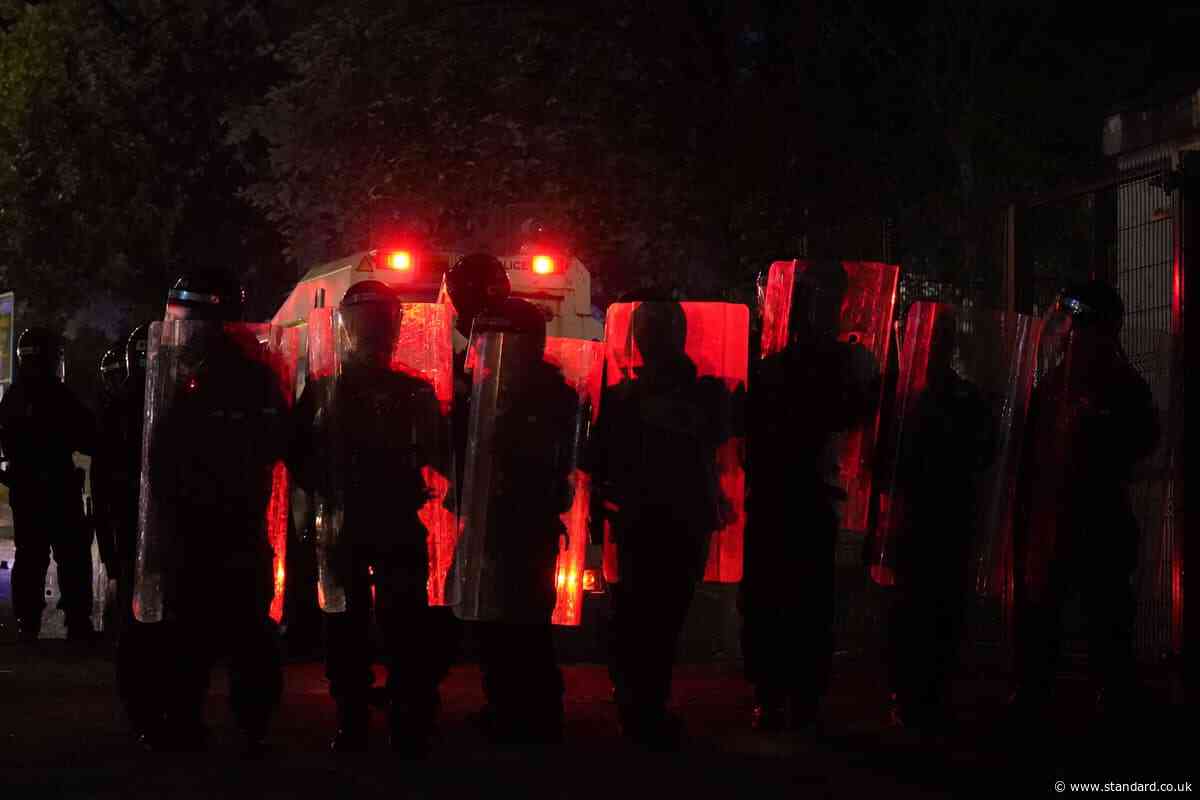 Riot police respond to second night of violence in Ballymena