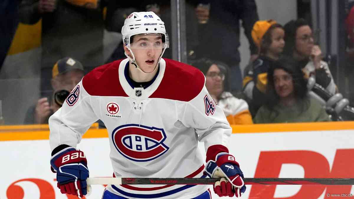 Lane Hutson surprised with Calder trophy — becoming 1st Hab to win it in 53 years