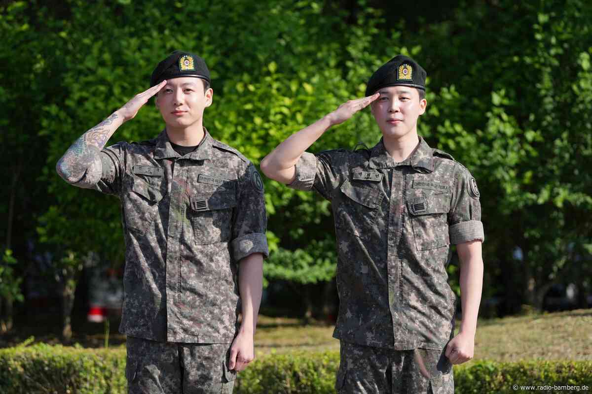 BTS-Sänger Jimin und Jung Kook beenden Militärdienst