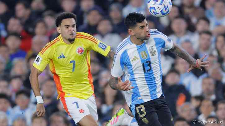 Colombia lamentó un empate ante Argentina y extendió su racha sin triunfos