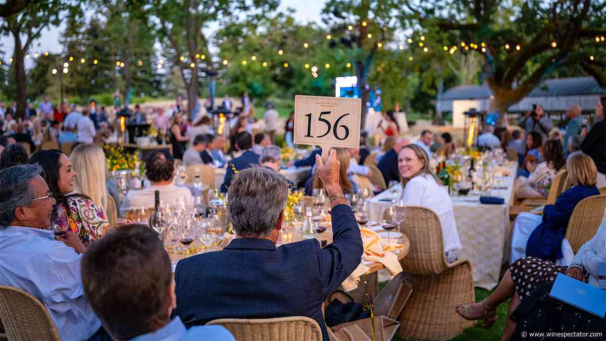 At the 45th Auction Napa Valley, Vintners Raised $6.5 Million to Benefit Local Youth