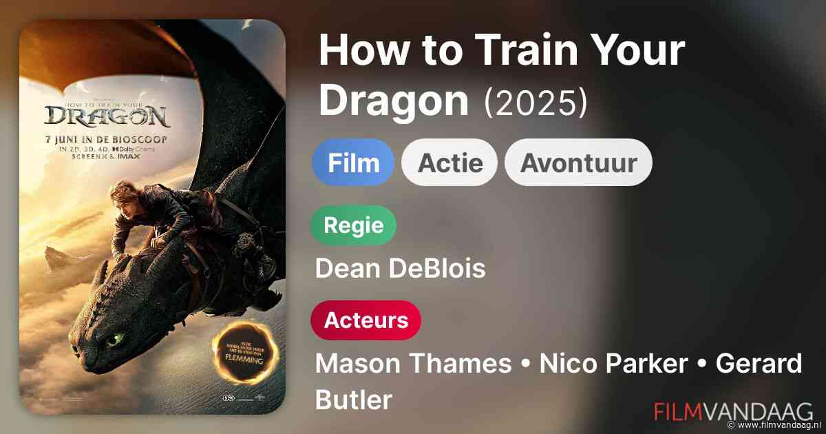 How to Train Your Dragon (2025, IMDb: 8.2)