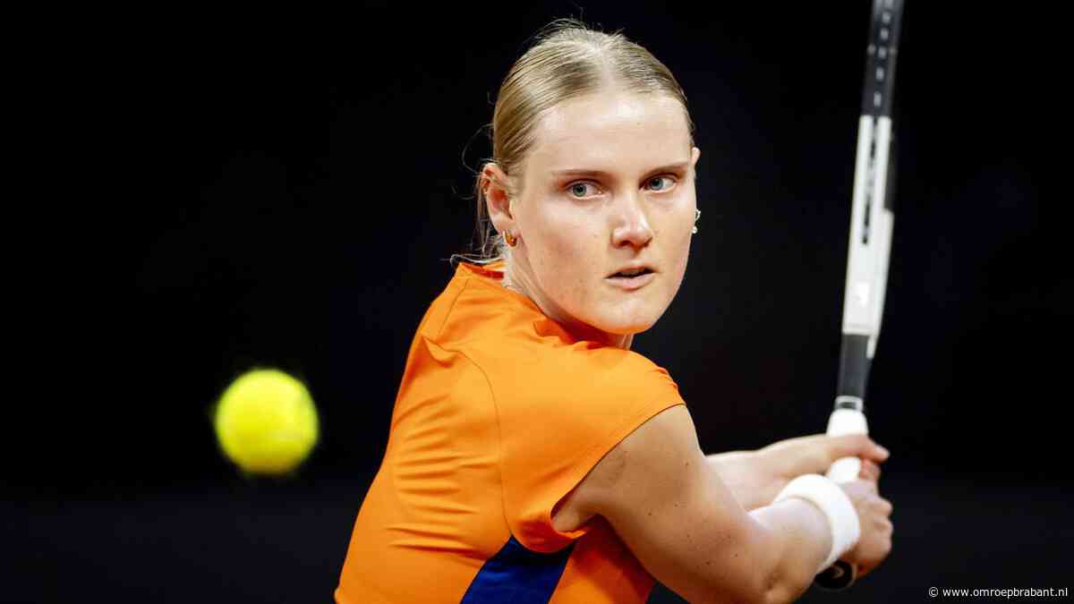 Nederlands beste tennisster zorgt voor spanning op Rosmalens gras