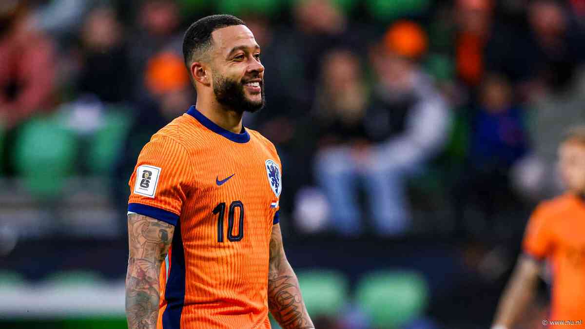 Memphis koestert topscorerstitel: 'Droeg als baby al Oranjeshirtje'