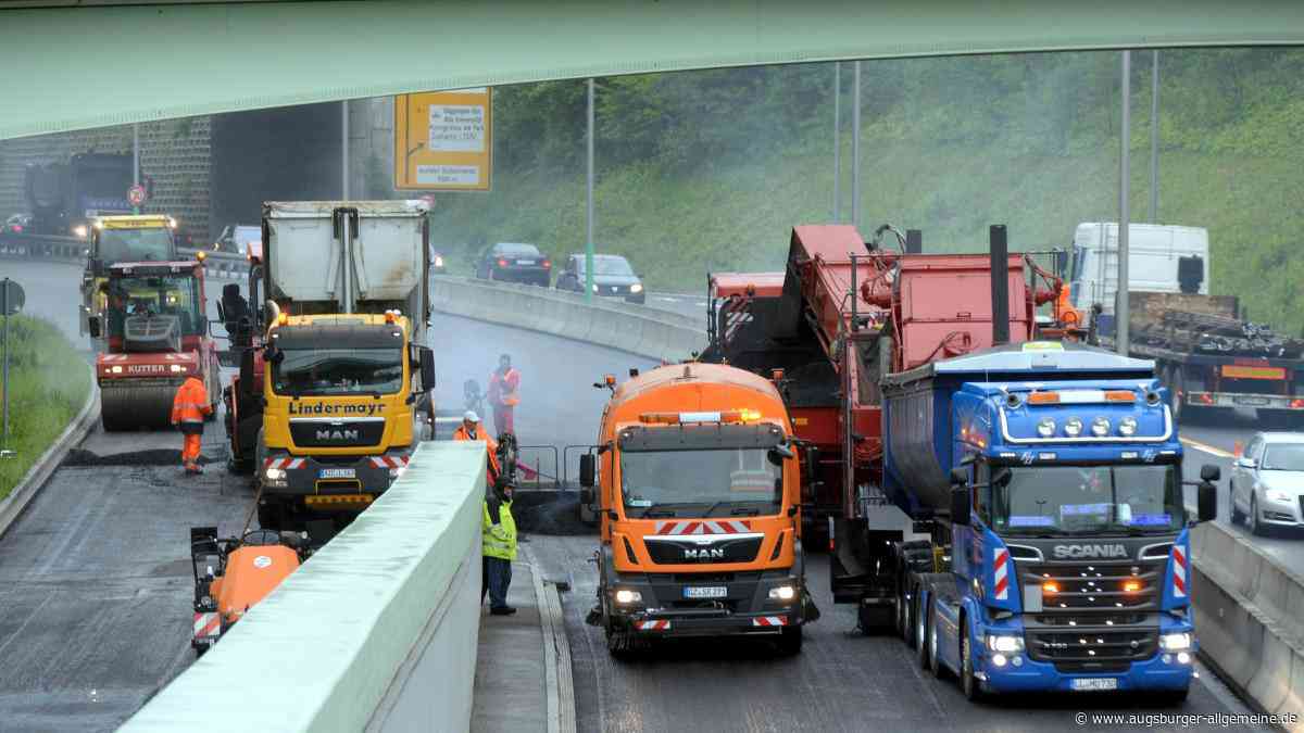 Staugefahr auf der B17 in Augsburg: Seit Montag ein Nadelöhr