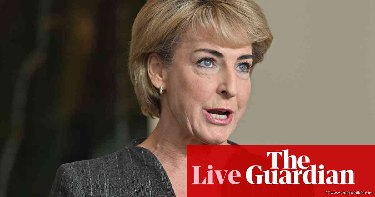Australia news live: Cash says Labor has ‘seemingly lowered the threshold’ with sanctions on Israeli ministers