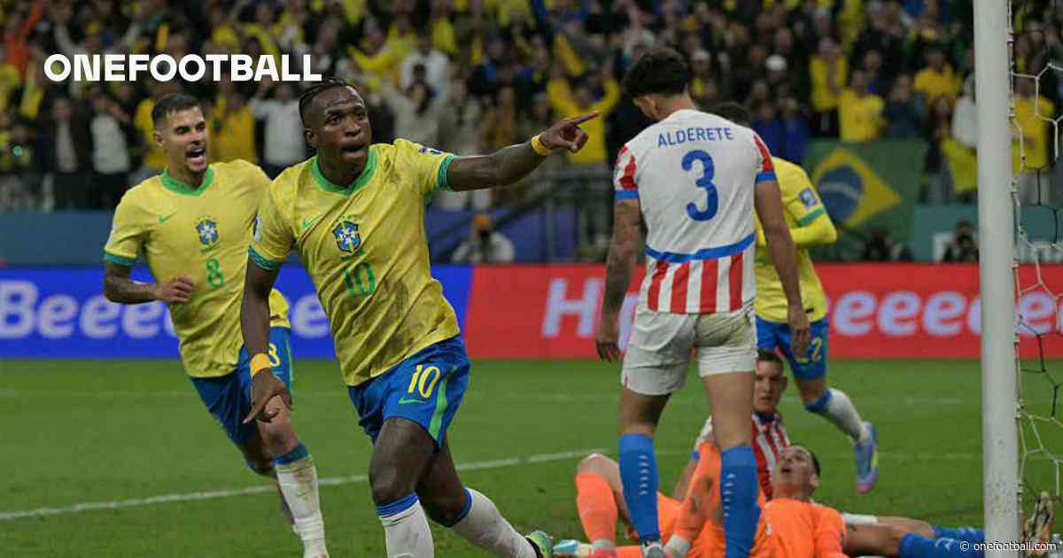 Vini keeps Brazil ahead against Paraguay, sealing qualification