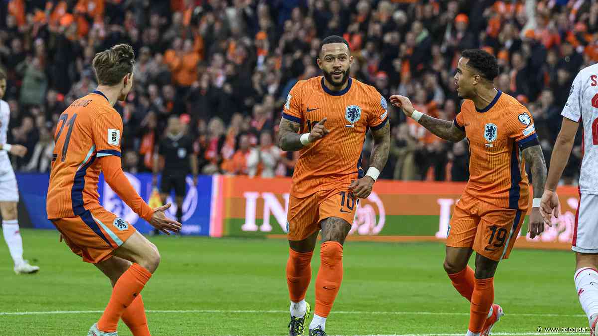 Memphis Depay geniet van bereiken Oranje-mijlpaal: ’Als baby zat ik al op schoot van mijn moeder Nederlands elftal te kijken’