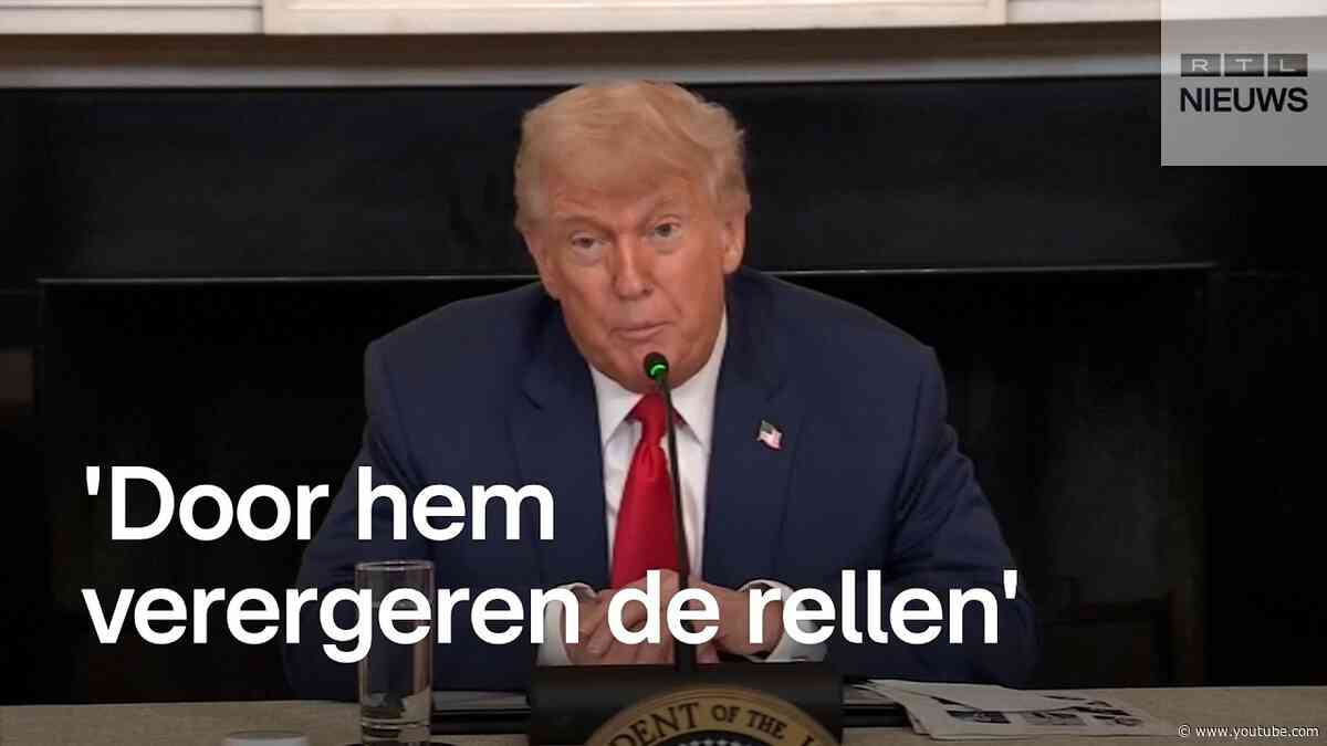 Dit is waarom gouverneur Californië woest is op Trump | RTL Nieuws