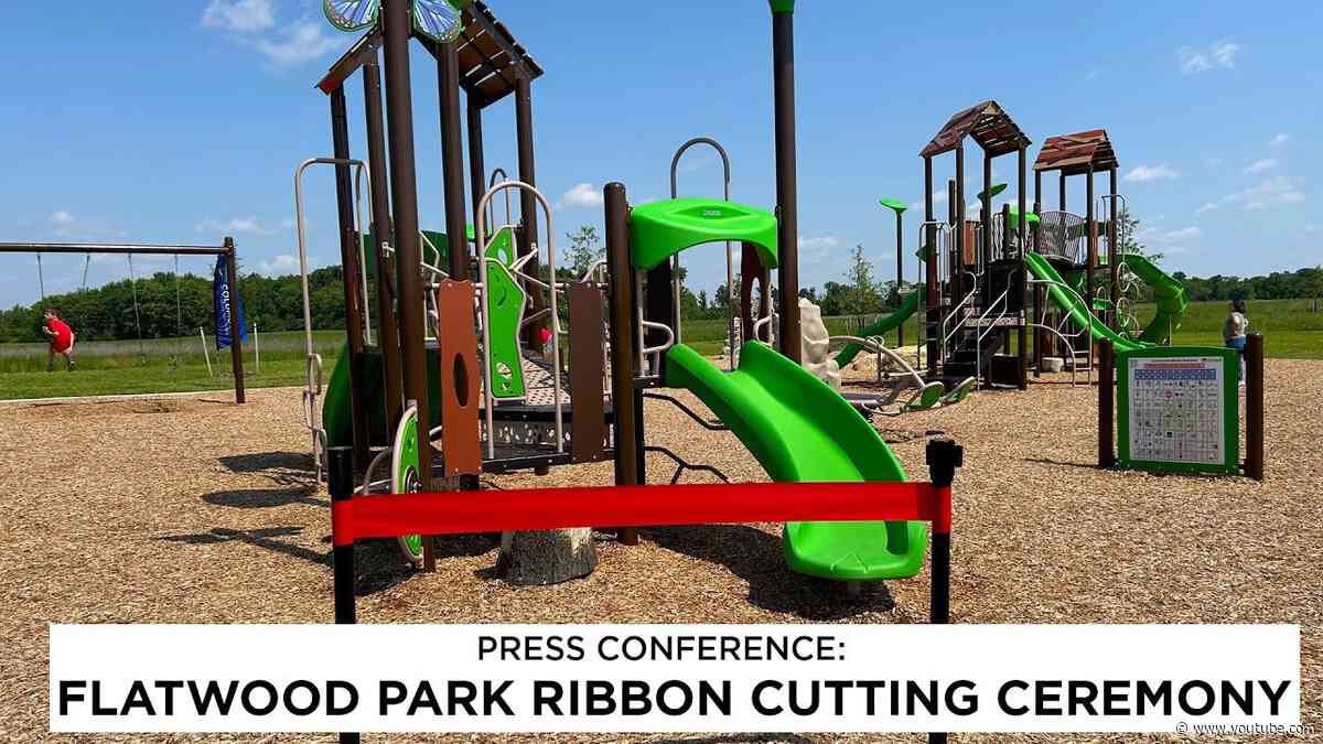 Flatwood Park Ribbon Cutting Ceremony