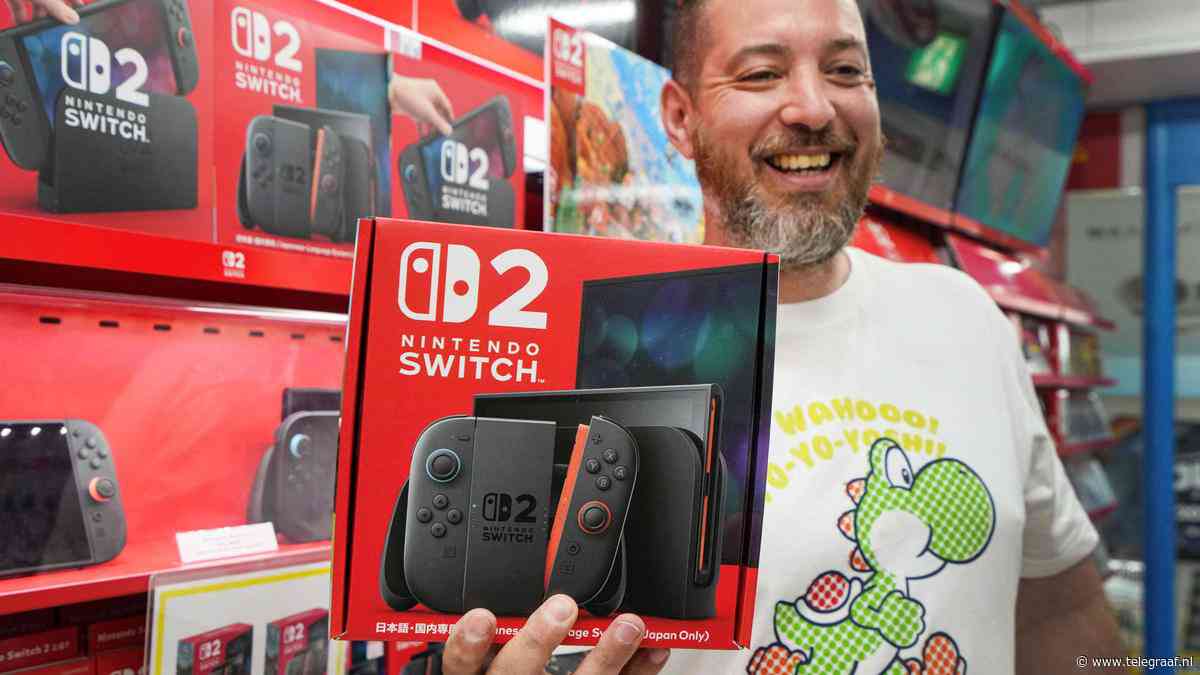 Nintendo: in vier dagen 3,5 miljoen Switch 2-consoles verkocht