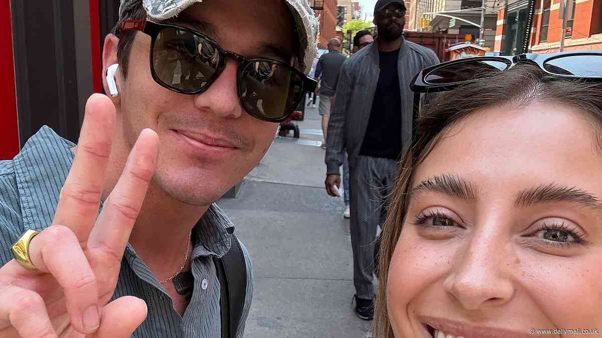 Andy Lee's fiancé Rebecca Harding 'shoots her shot' with major US singer on the streets of New York