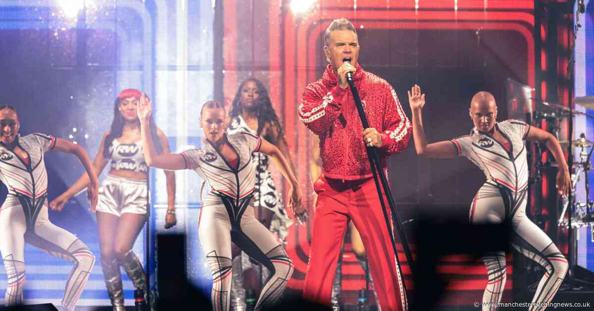 Robbie Williams rocks Manchester - 30 incredible photos at Co-op Live