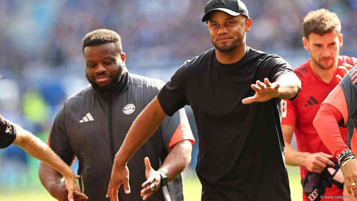Slecht voorbeeld: trainer Vincent Kompany komt te laat voor vertrek met Bayern naar WK voor clubs, al heeft hij opvallend excuus