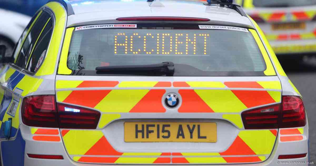 Crash on major road coming into York