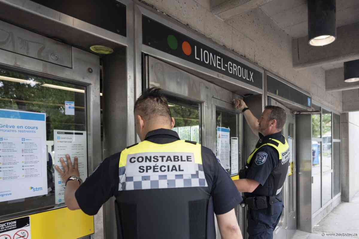 Negotiations expected to resume today as Montreal public transit strike in third day